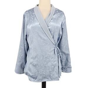 Sarah Spencer Intimates Pajama Wrap Top Robe – Size Large - Sleepwear